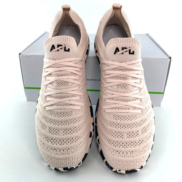 APL Men's Creme Black Leopard TechLoom Wave Sneakers Size 11 - Picture 5 of 12